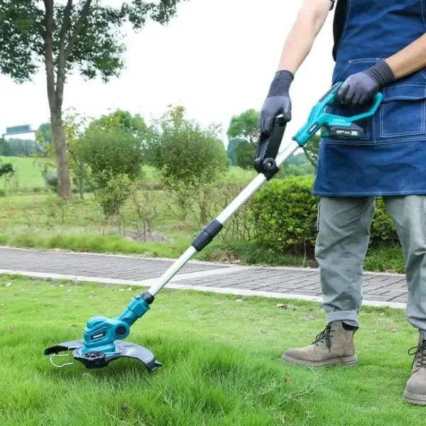 ZGT777-1 280 mm elektrisk, trådløs, batteridrevet trimmer, ukrudtsrenser, græstrimmer, trådløs buskrydder
